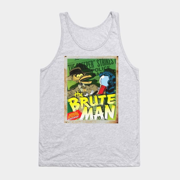 Mystery Science Rusty Barn Sign 3000 - Brute Man Tank Top by Starbase79